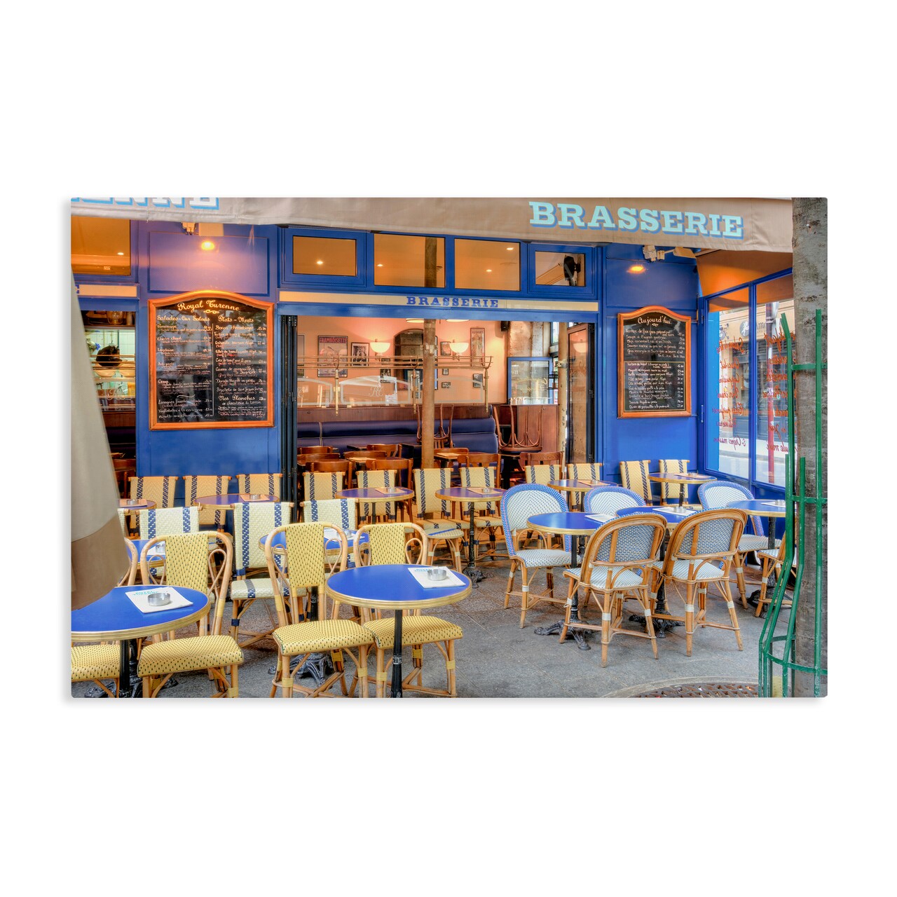 Stupell Industries Parisian Brasserie Terrace Canvas, design by Alan Blaustein